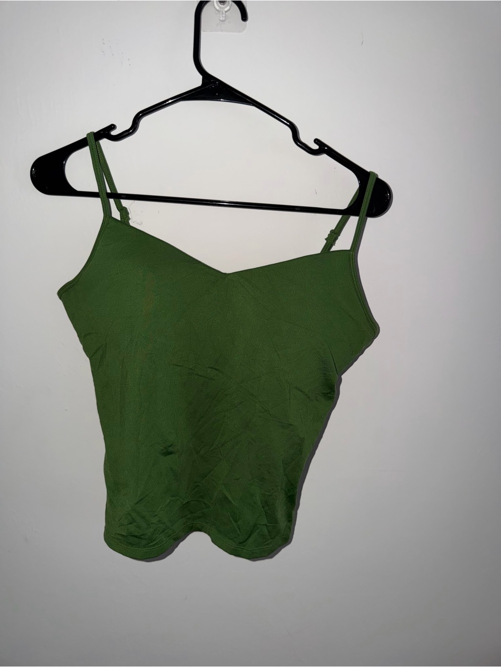 Others Follow Olive Green Spaghetti Strap Camisole